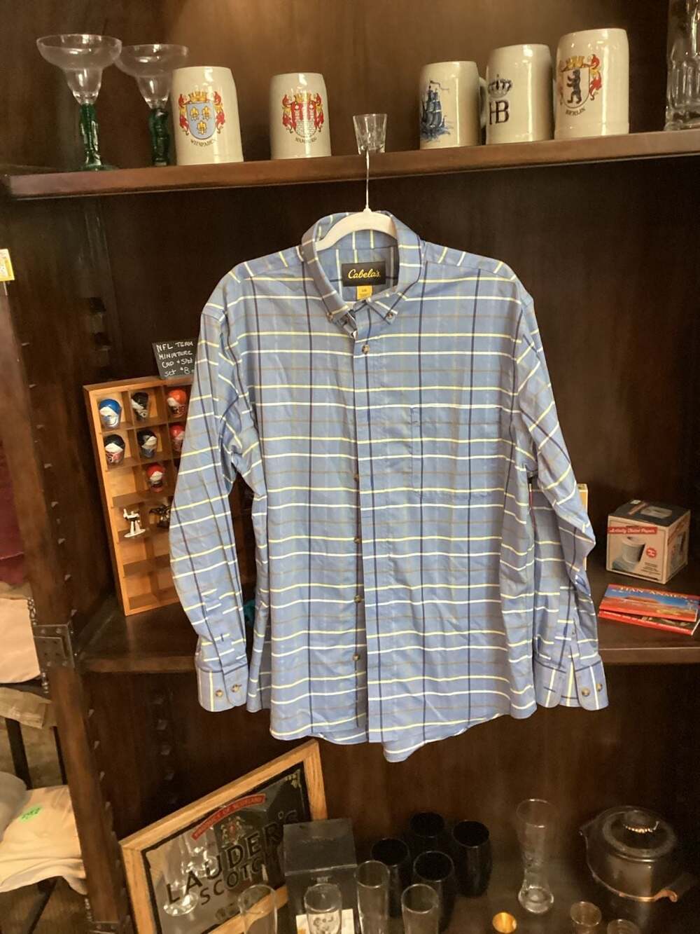 Large Long Sleeve Button Down Shirt